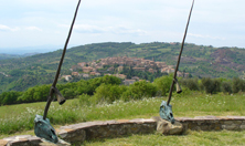 Il giardino del ferro a Seggiano